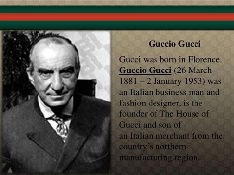 creative designer for gucci|founder of gucci.